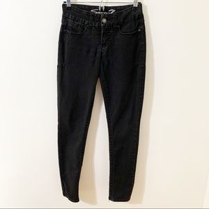 Seven7 Jeans Tumnyless Skinny Black Jeans My1164QW